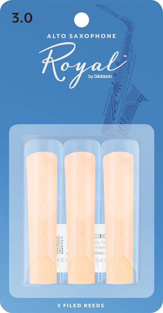 D'addario - Rico ROYAL ALTO SAXOPHONE REEDS 3