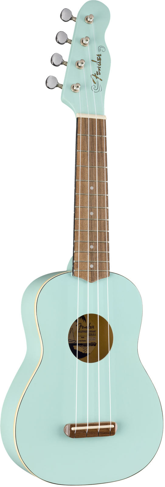 Venice sopraan-ukelele WN Daphneblauw