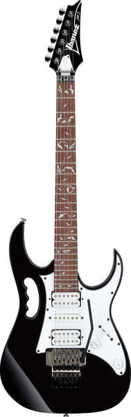 Ibanez JEMJR-BK Zwart Signature Steve Vai