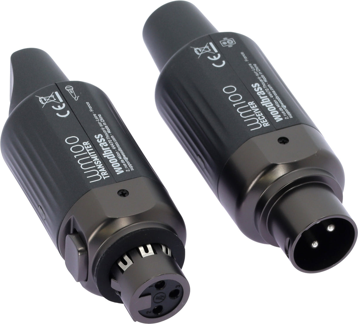 WM100 UHF Draadloos Systeem Plug-in Voor Dynamische Microfoon