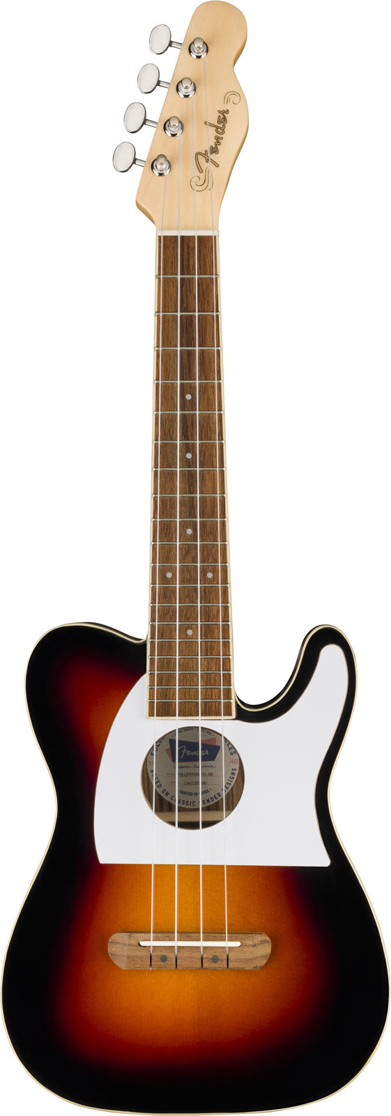 Telecaster Fullerton Uke WN Sunburst in 2 kleuren
