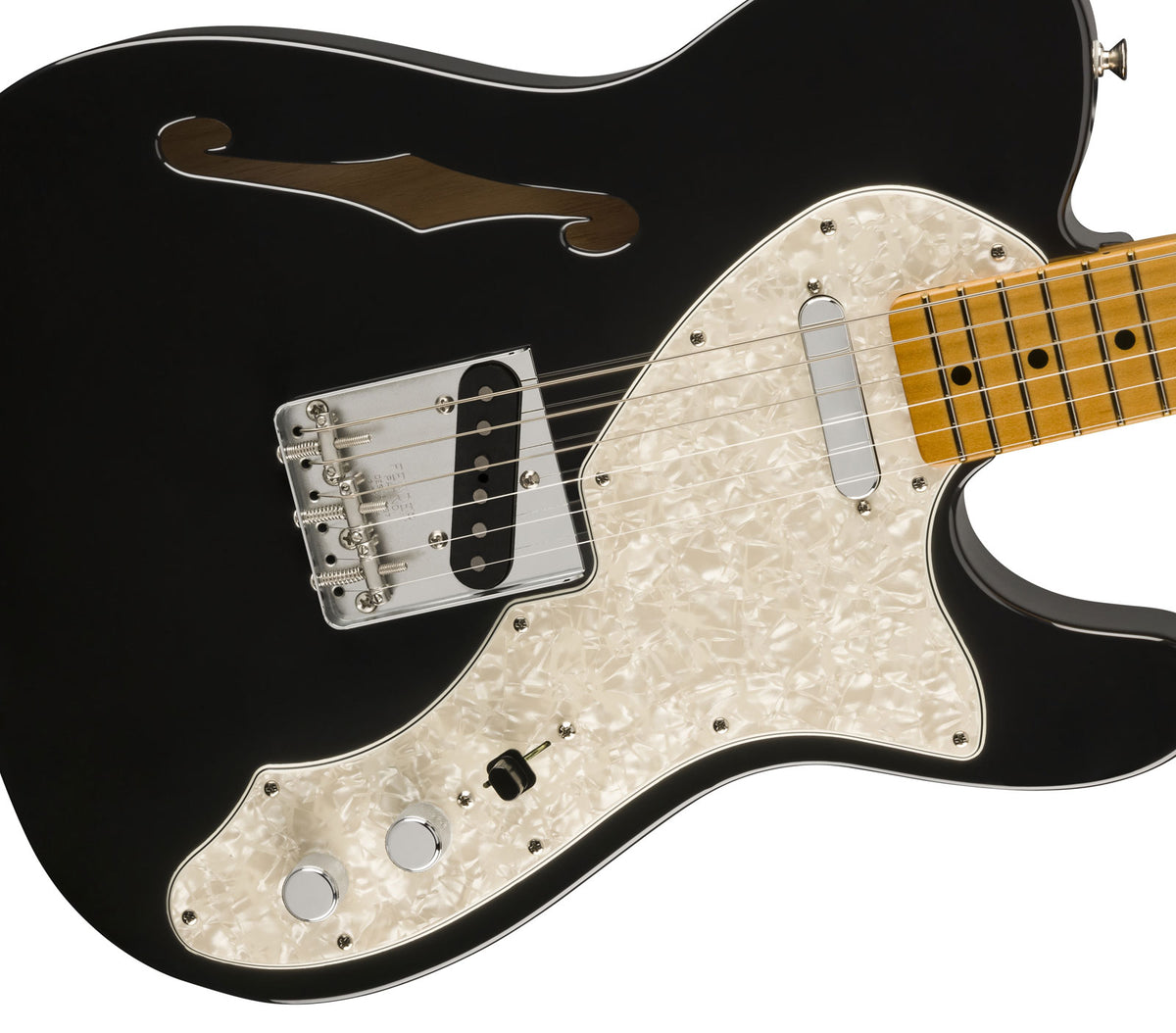 Telecaster 60s Thinline Vintera II MN Zwart