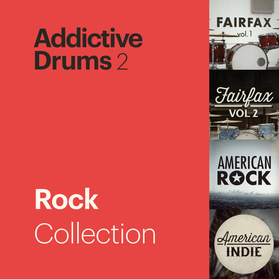 Addictive Drums 2 Rockcollectie