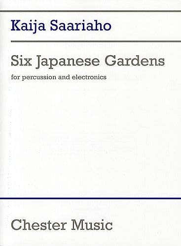 SAARIAHO K. - 6 JAPANESE GARDENS - PERCUSSION & ELECTRONICS CDROM