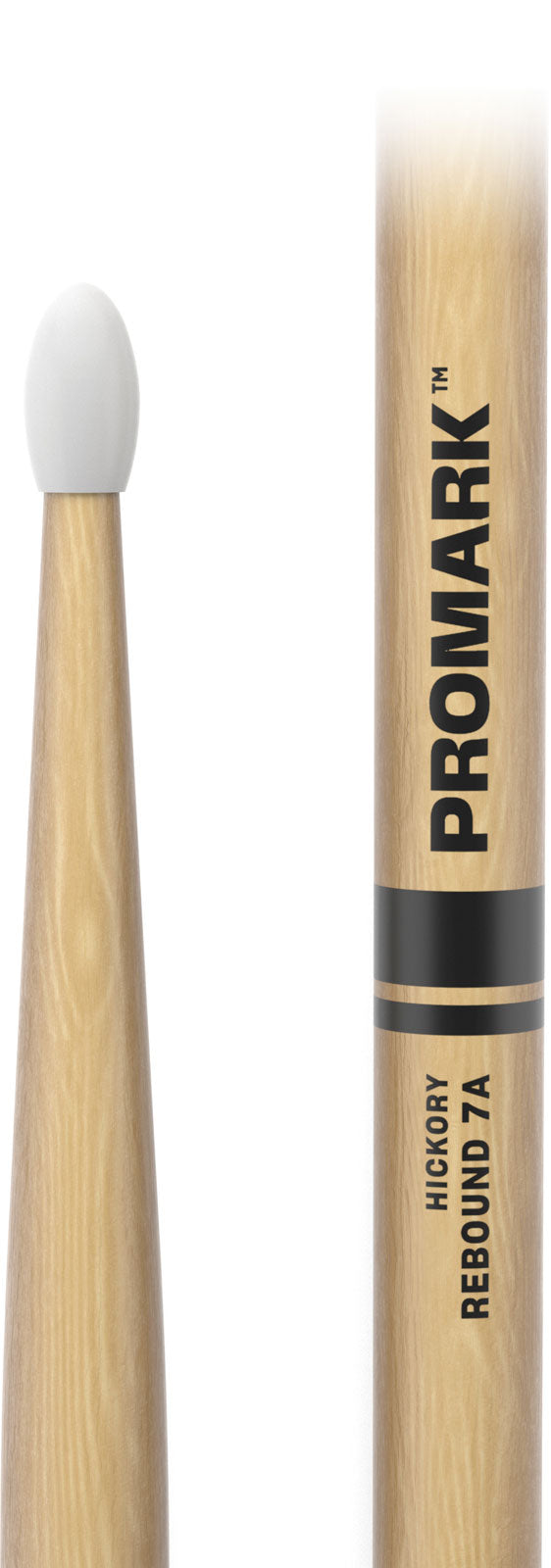RBH535N - hickory met nylon tip Rebound 7A