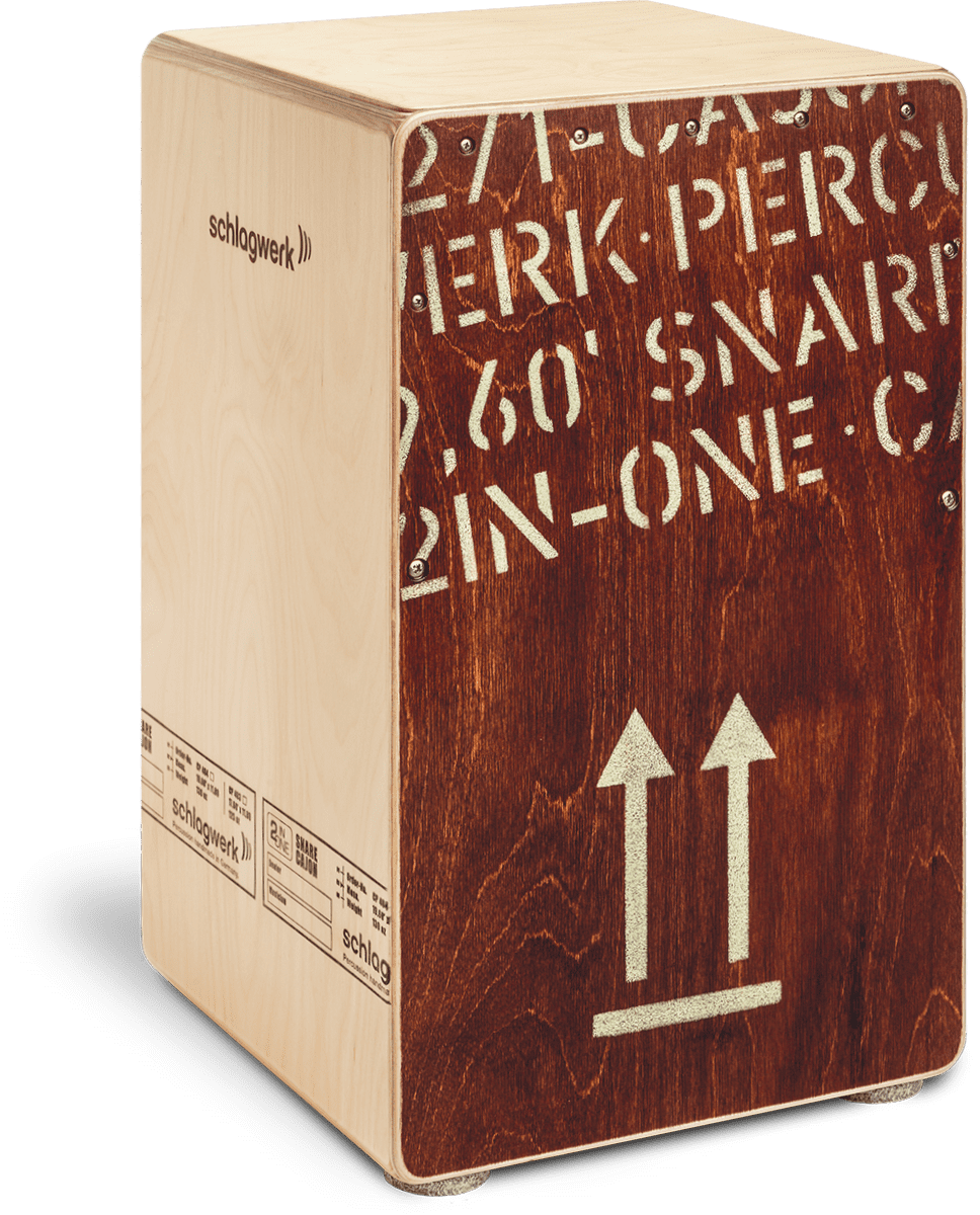 Schlagwerk S-CP404RED - 2 IN ONE SNARE CAJON - LARGE RED