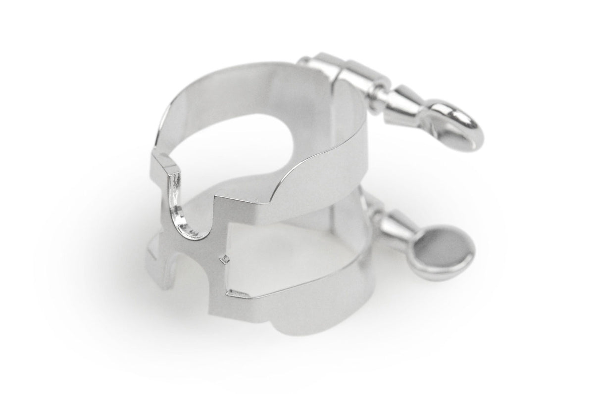 H-LIGATURE & CAP - BASS CLARINET SILVER PLATED