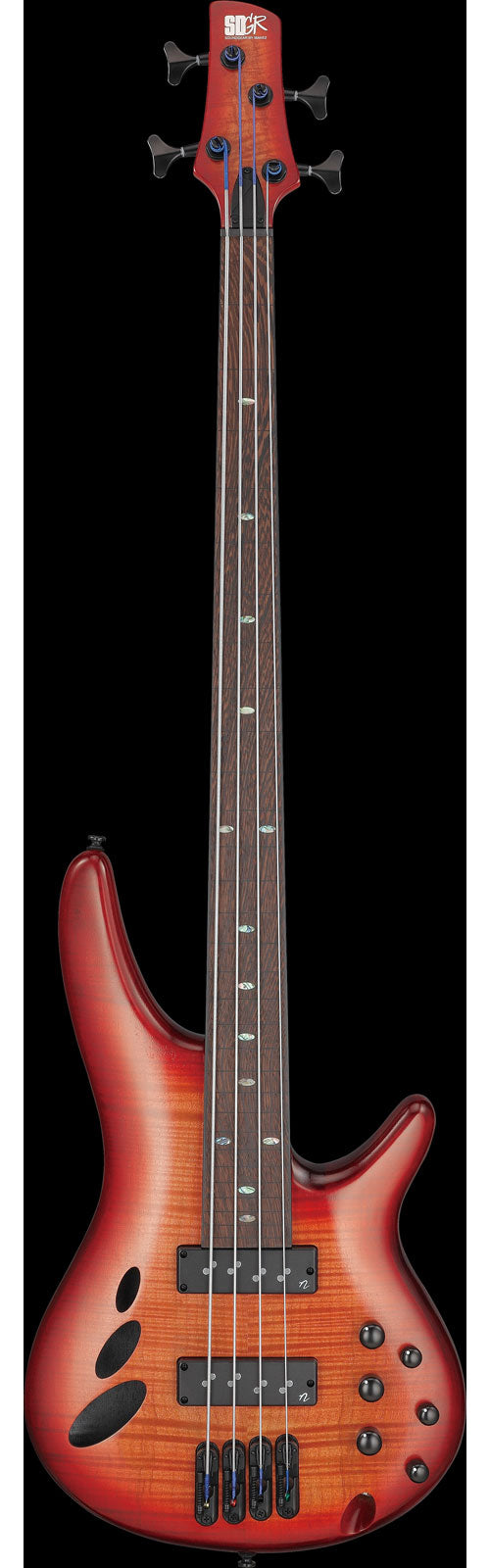 SRD900F-BTL Bruine topaas Burst Bass Workshop