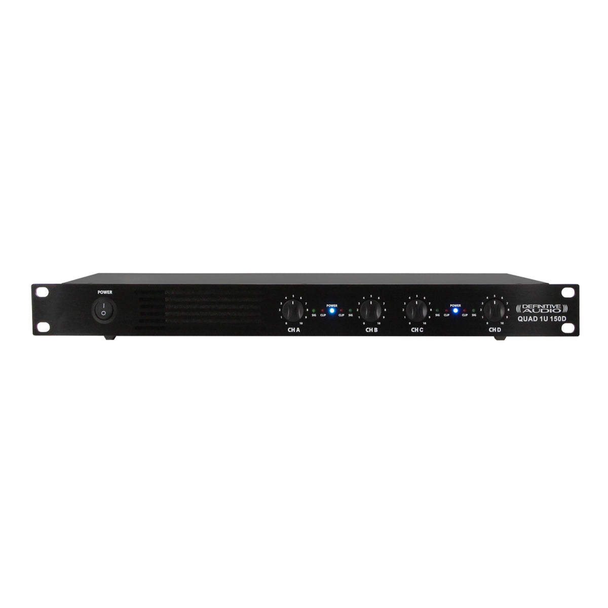 Definitive Audio QUAD 1U 150D