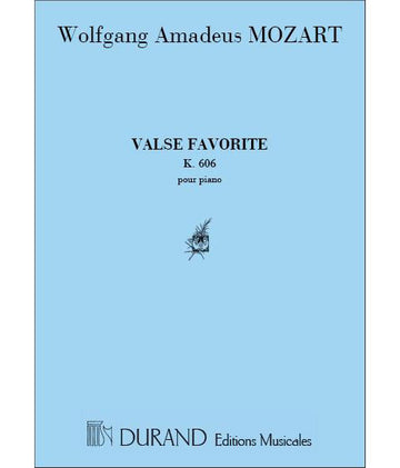 MOZART - VALSE FAVORITE - PIANO