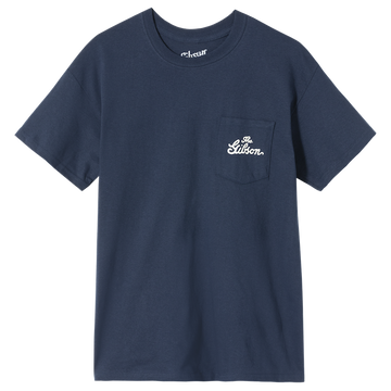 "L" Premium Instruments T-shirt marineblauw