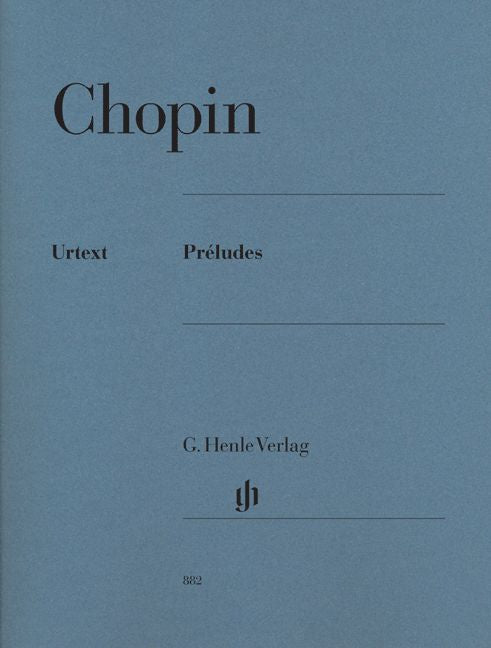Henle Verlag Preludes Piano - Chopin