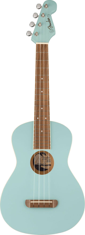 Avalon Tenorukelele walnoot Daphne Blue