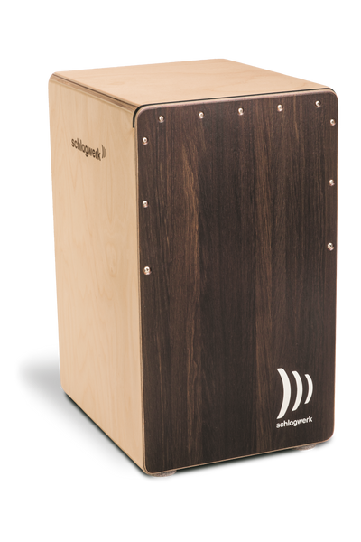 CP408ST 2-in-1 Snare Cajon Donker Eiken Soft Touch