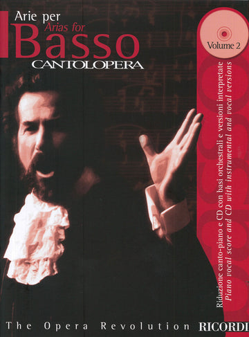 CANTOLOPERA: ARIE PER BASSO VOL. 2 + CD - CHANT ET PIANO