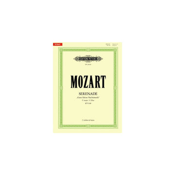 MOZART W.A - SERENADE C-DUR "GANZ KLEINE NACHTMUSIK" KV 648 - 2 VIOLONS & PIANO