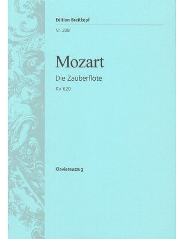 Mozart - The Magic Flute K. 620 KV 620 - Piano