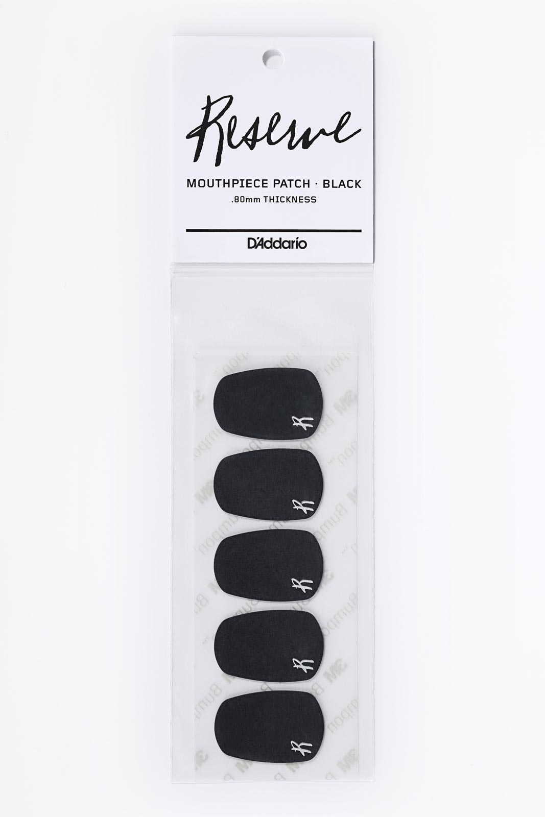 D'addario - Rico RESERVE Mondstukbeschermer Zwart Dik 5 Eenheden