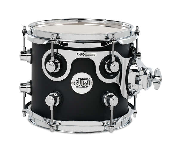 DW Drum Workshop TOM AU DETAIL DESIGN BLACK SATIN