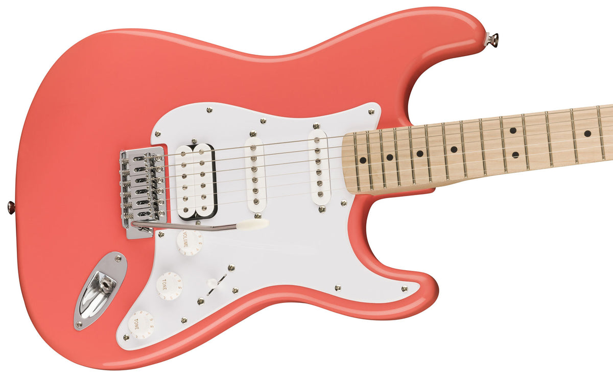 Stratocaster HSS Sonic Mn Tahitiaans koraal