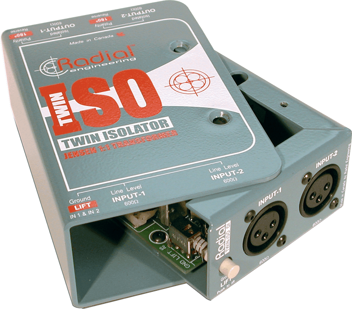 Twin Iso Passieve stereoconverter
