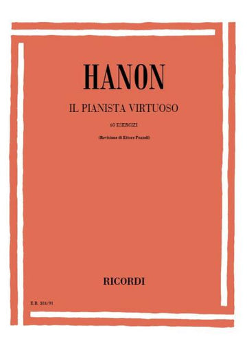 HANON C.L. - PIANISTA VIRTUOSO 60 ESERCIZI - PIANO