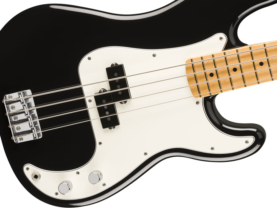 Precision Bass Player II MN Zwart