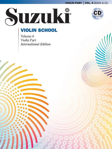 Suzuki Violin School Vol.6 + CD