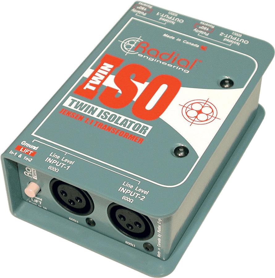 Twin Iso Passieve stereoconverter