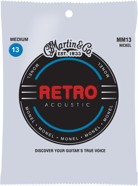 C.F. Martin & Co MM13 RETRO MONEL MEDIUM 13-56