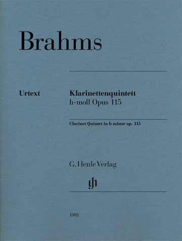 Brahms J. - Quintette Avec Clarinette Op.115 - Parties Separees