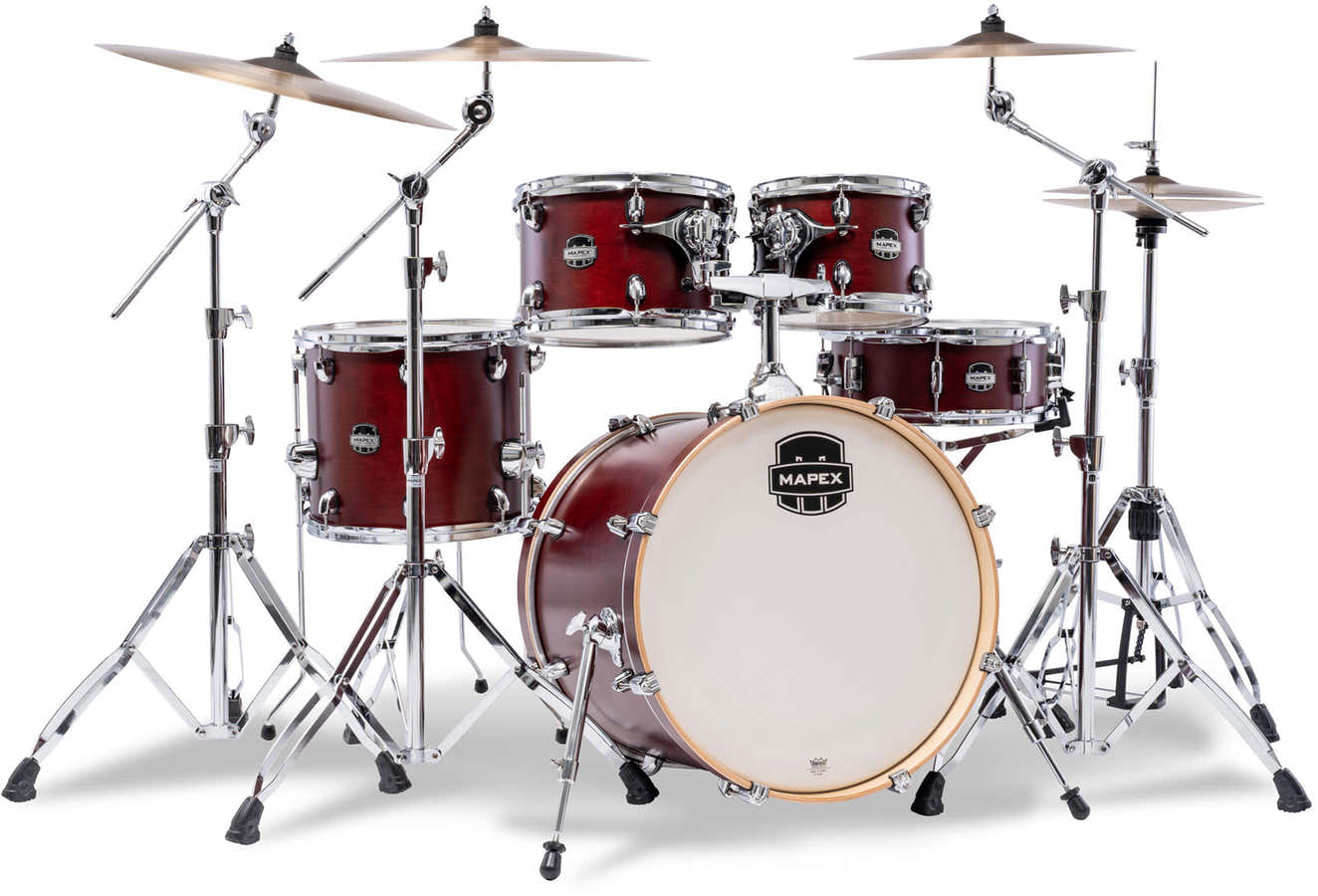 MARS MAPLE FUSION 5 TROMMELKETELS MERLOT SATIN