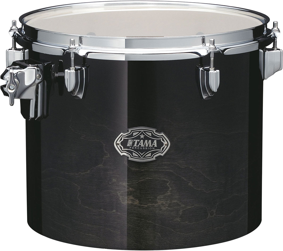Tama 12"X10"SINGLE HEAD CONCERT TOM TRANSPARENT BLACK FADE