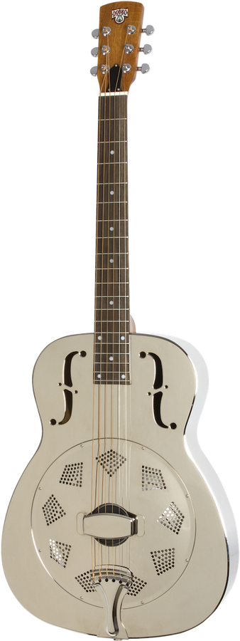 Dobro Hound Dog M-14 metalen behuizing nikkel