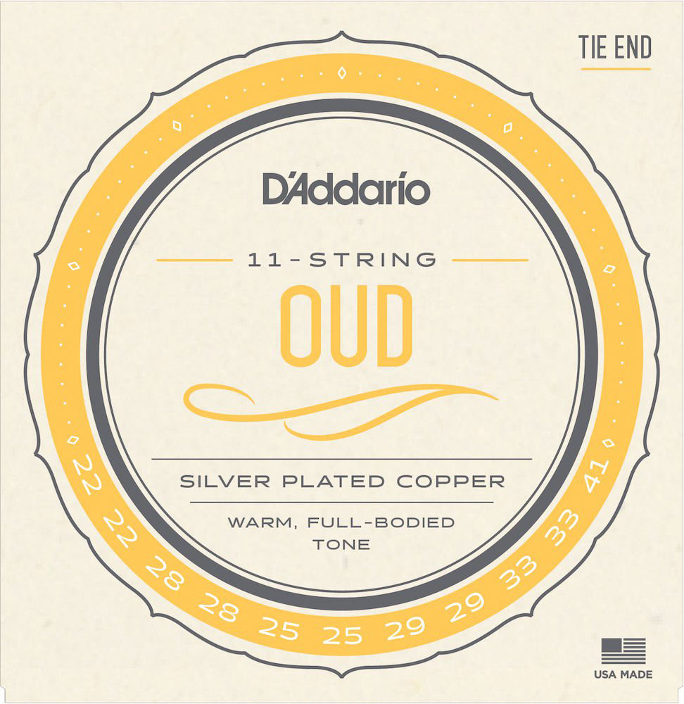 SET OF 11 STRINGS FOR OUD EJ95 D'ADDARIO