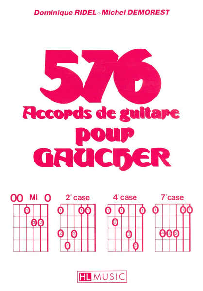 Lemoine Demorest Michel - Accords Pour Gaucher (576) - Guitare
