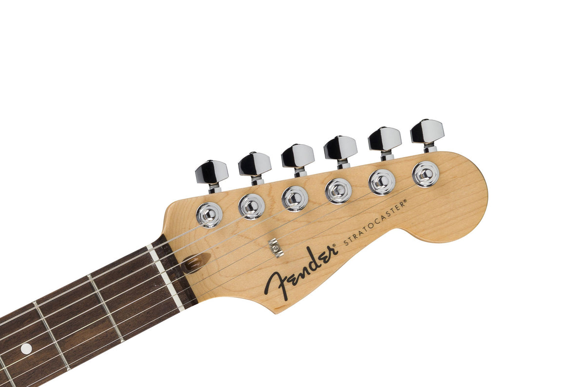Standard Stratocaster LRL Witte Slagplaat Aqua Marine Metallic