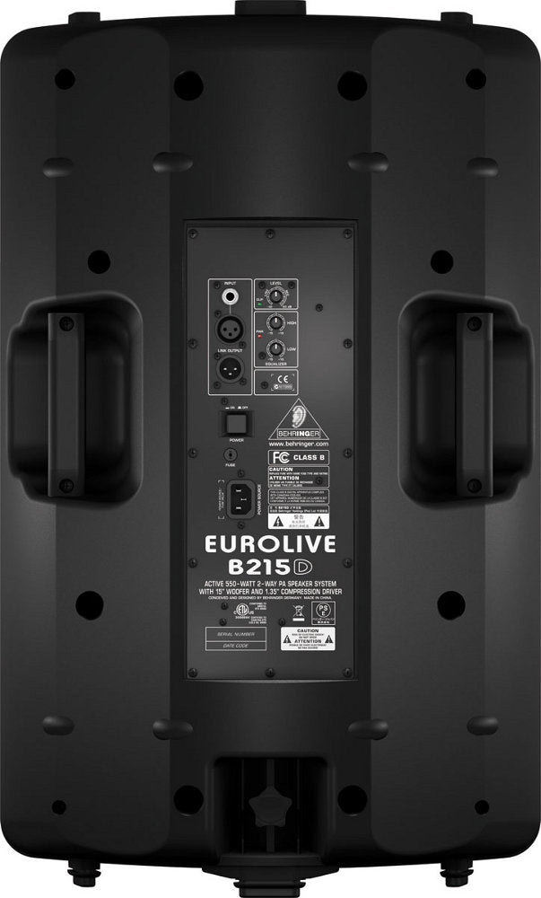 B215D 15" 350 W RMS