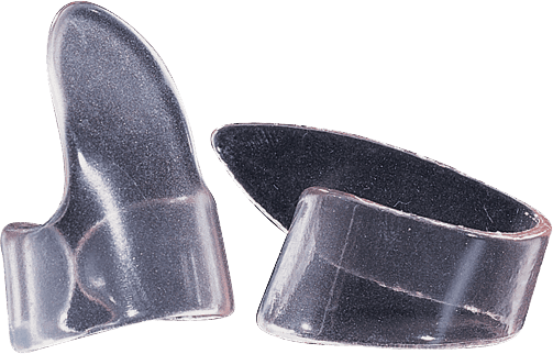12 x Fingerpick Large Transparent