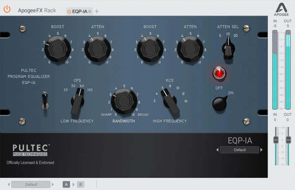 FX Rack Pultec EQP-1A