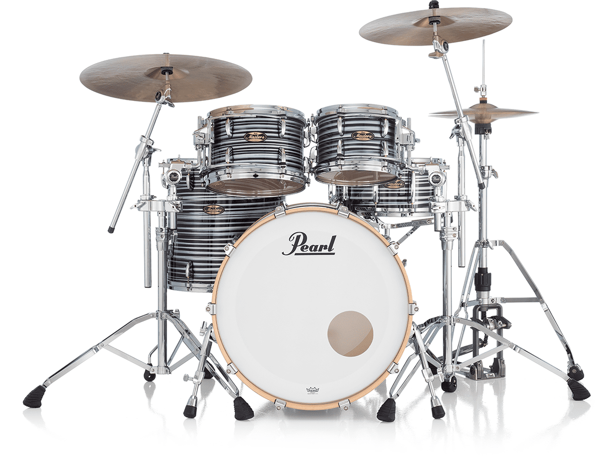 Masters Maple Gum Stage 22 GYROLOCK-l Zwarte Oyster Swirl