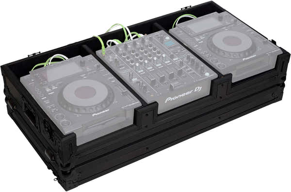 Walkasse Flight DJ-console CDJ-2000NXS2 / DJM-900 Zwart