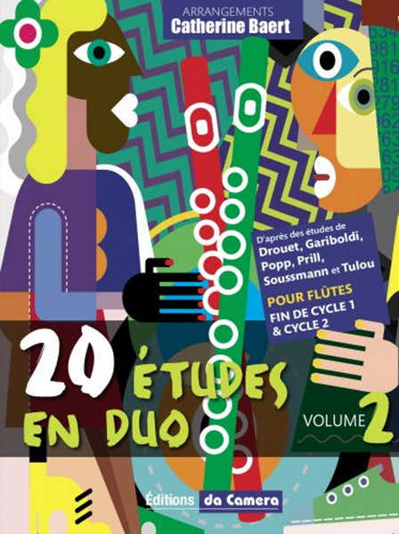 Baert Catherine - 20 Études en Duo Vol.2