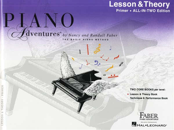 PIANO ADVENTURES ALL IN TWO PRIMER LESSON AND THEORY ANGLICISED - PIANO SOLO