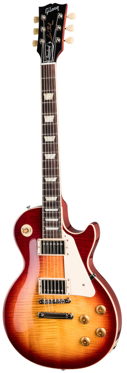 Gibson Electric Les Paul Standard 50s Gefigureerde top Heritage Cherry Sunburst Original