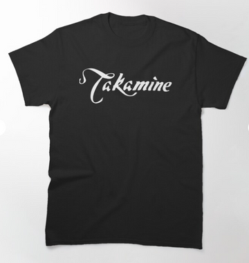 "XL" T-shirt Takamine TS01 Man Black