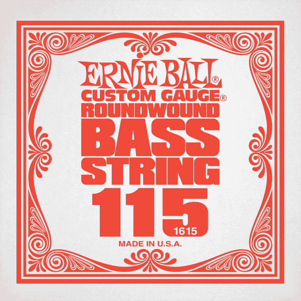 Ernie Ball .115 NICKEL WOUND ELECTRIC BASS STRING SINGLE