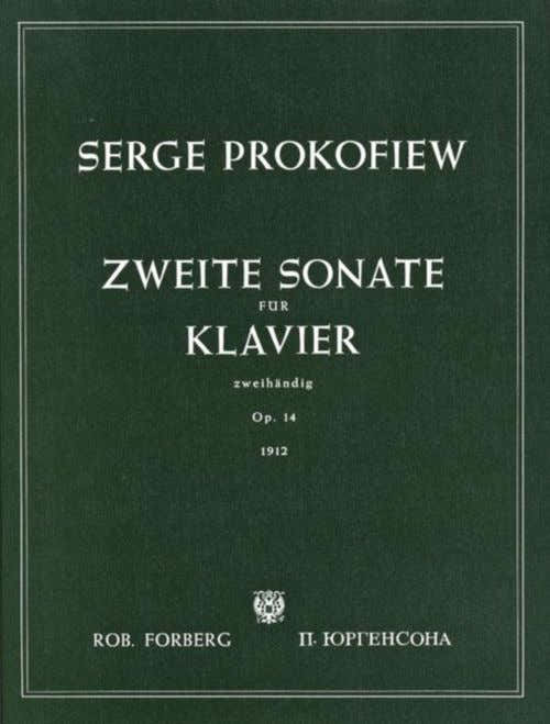 Prokofiev Serge - Piano Sonata N°2 Op.14