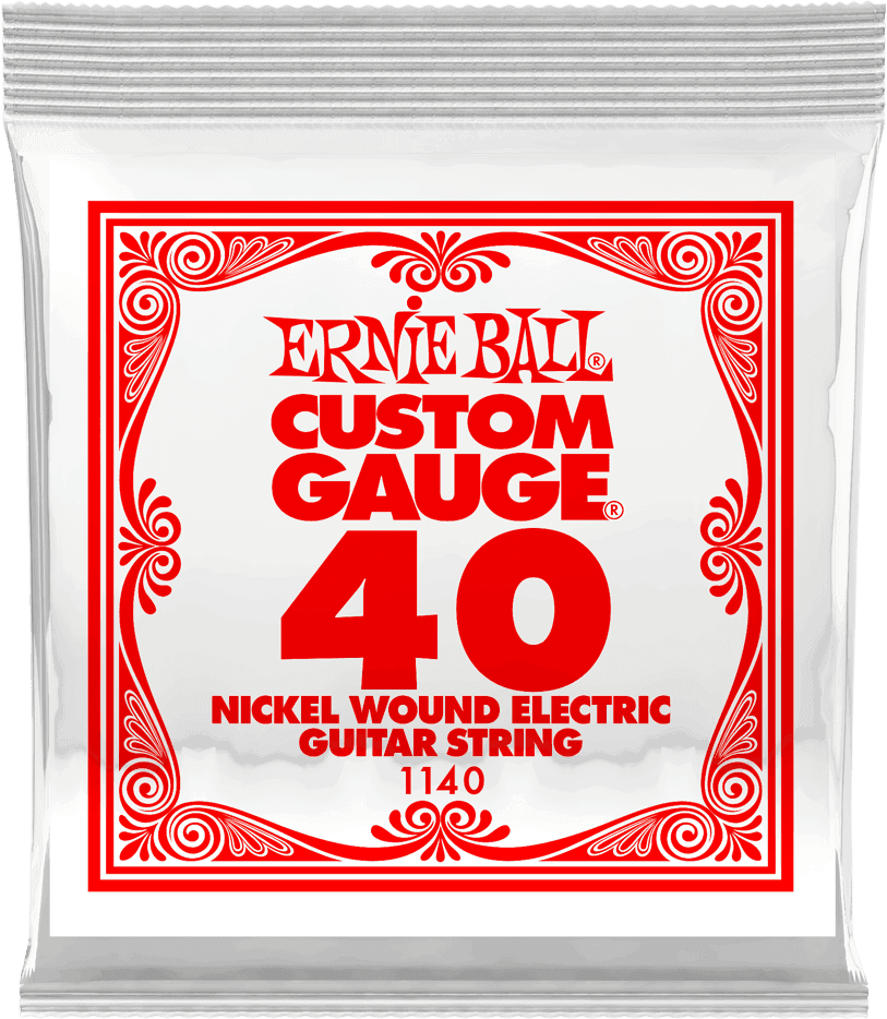 .040 NICKEL WOUND ELECTRIC GUITAR STRINGS