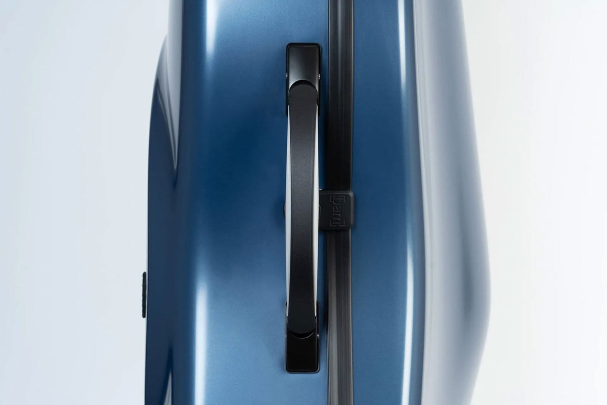 Cellokoffer 4/4 Slim Hightech - Blauw